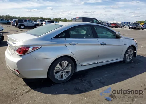 2013 Hyundai Sonata Hybrid Limited из США, поврежденный, VIN KMHEC4A47DA072461